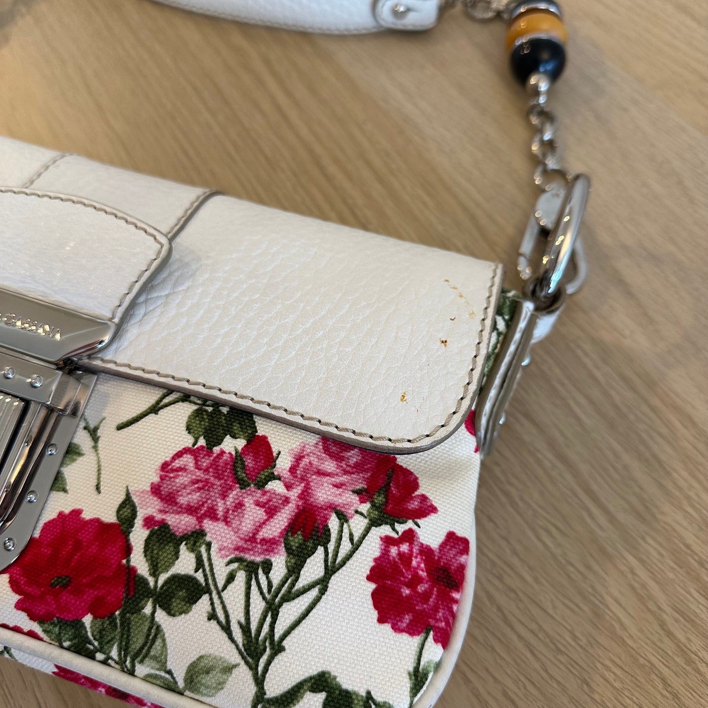 Dolce & Gabbana Floral Flap Front Bag