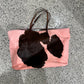 Fendi A/W 1999 Pink Cowhide Tote