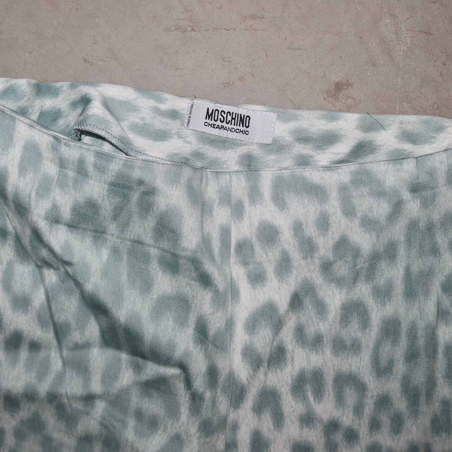 Moschino Leopard Print Capris