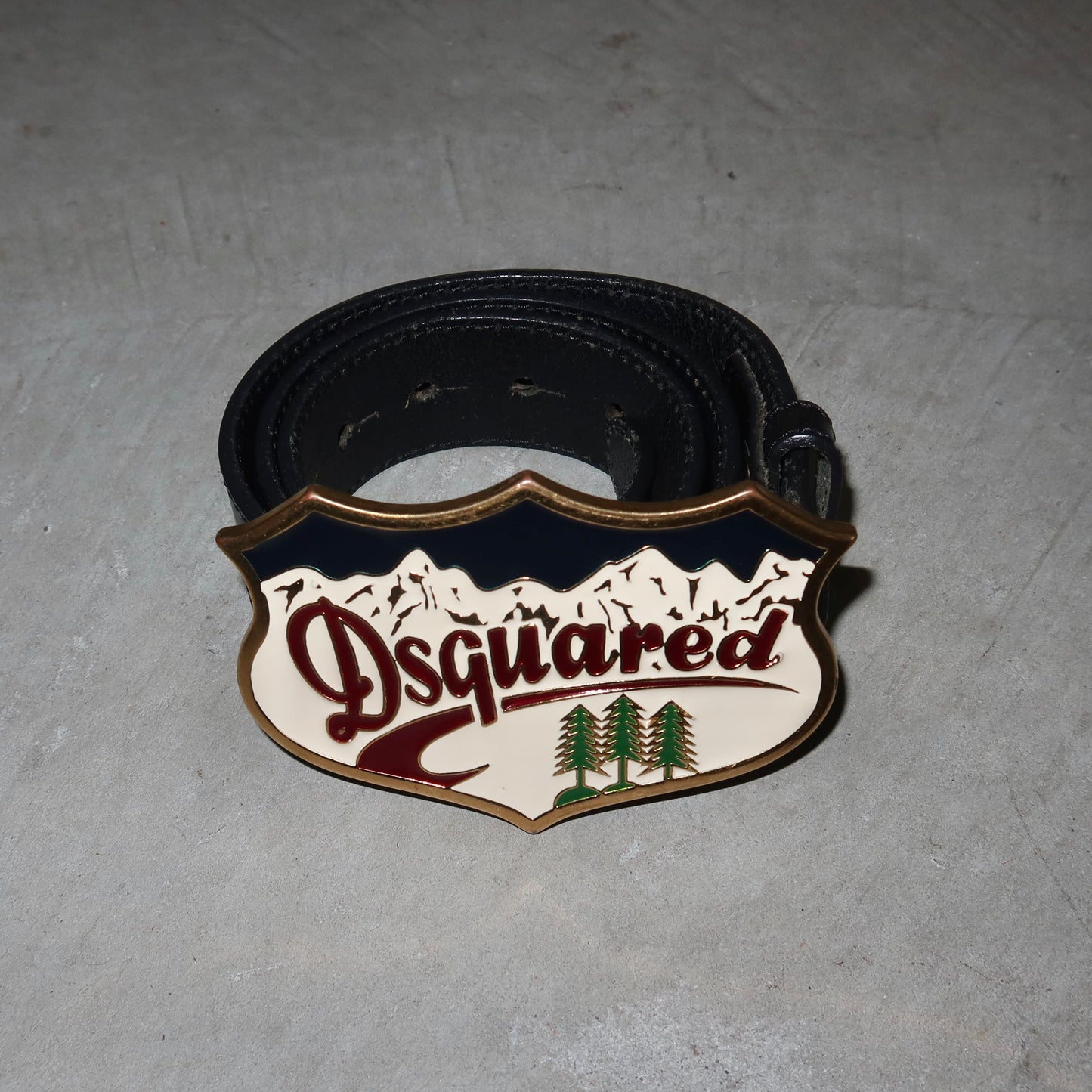 DSquared2 Snow Scene Belt