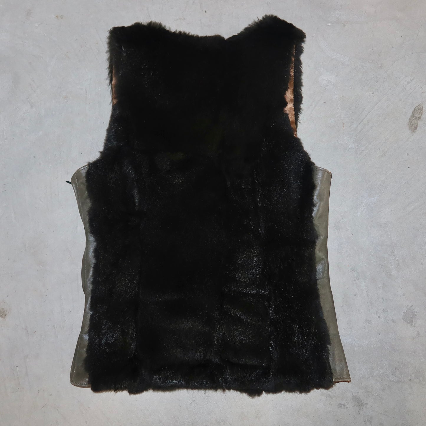 Pellessimo Rabbit Fur Leather Vest