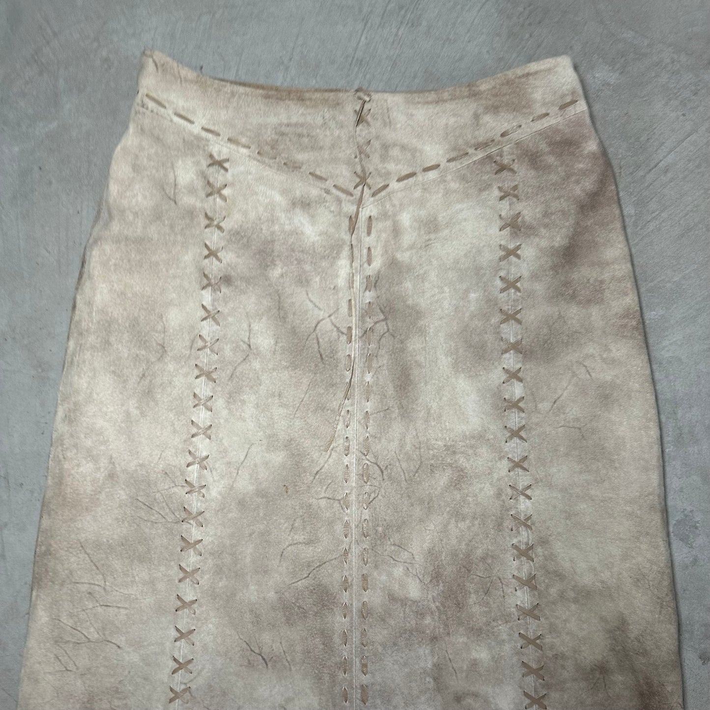 Morgan De Toi Suede Skirt