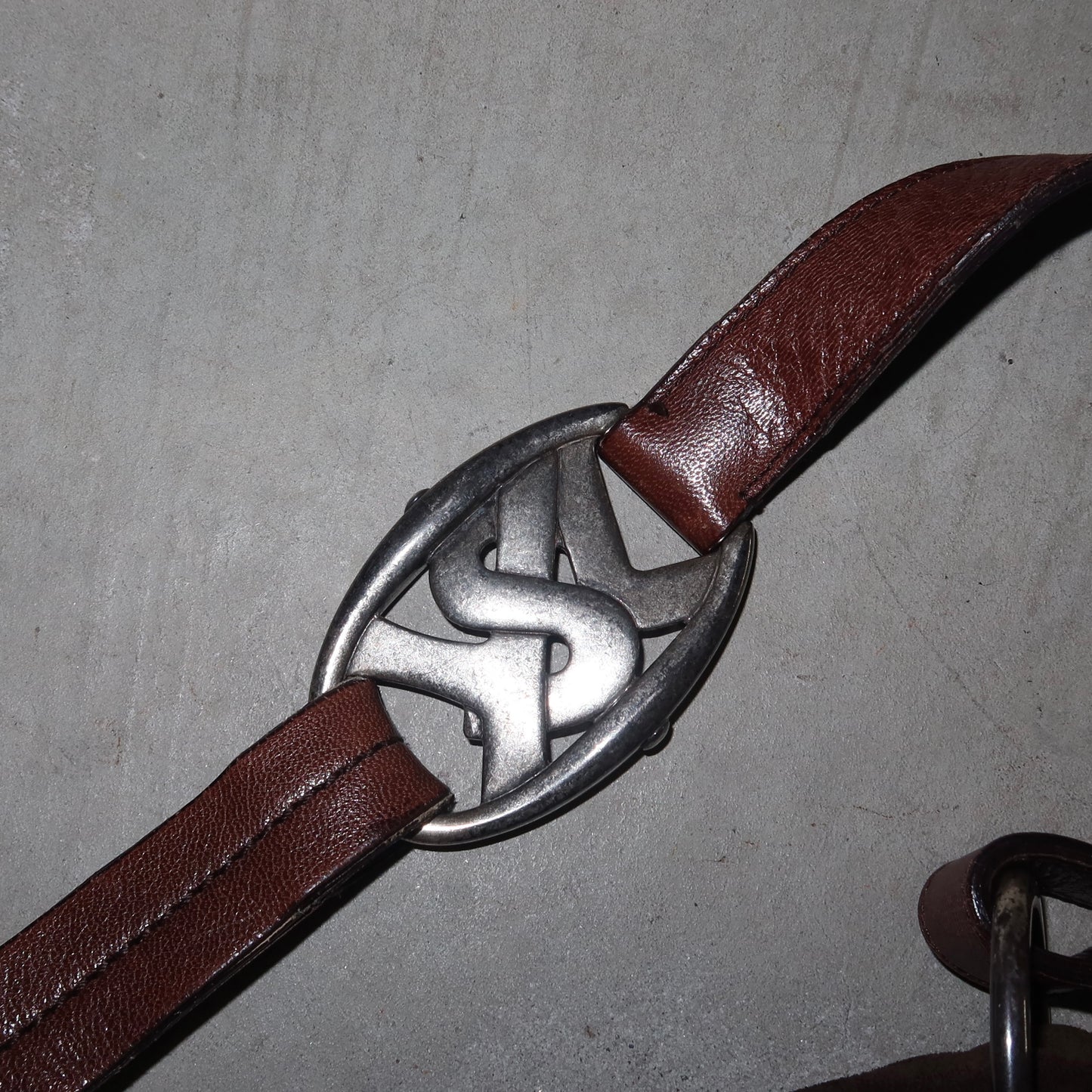 YSL AW2003 Brown Suede Bag