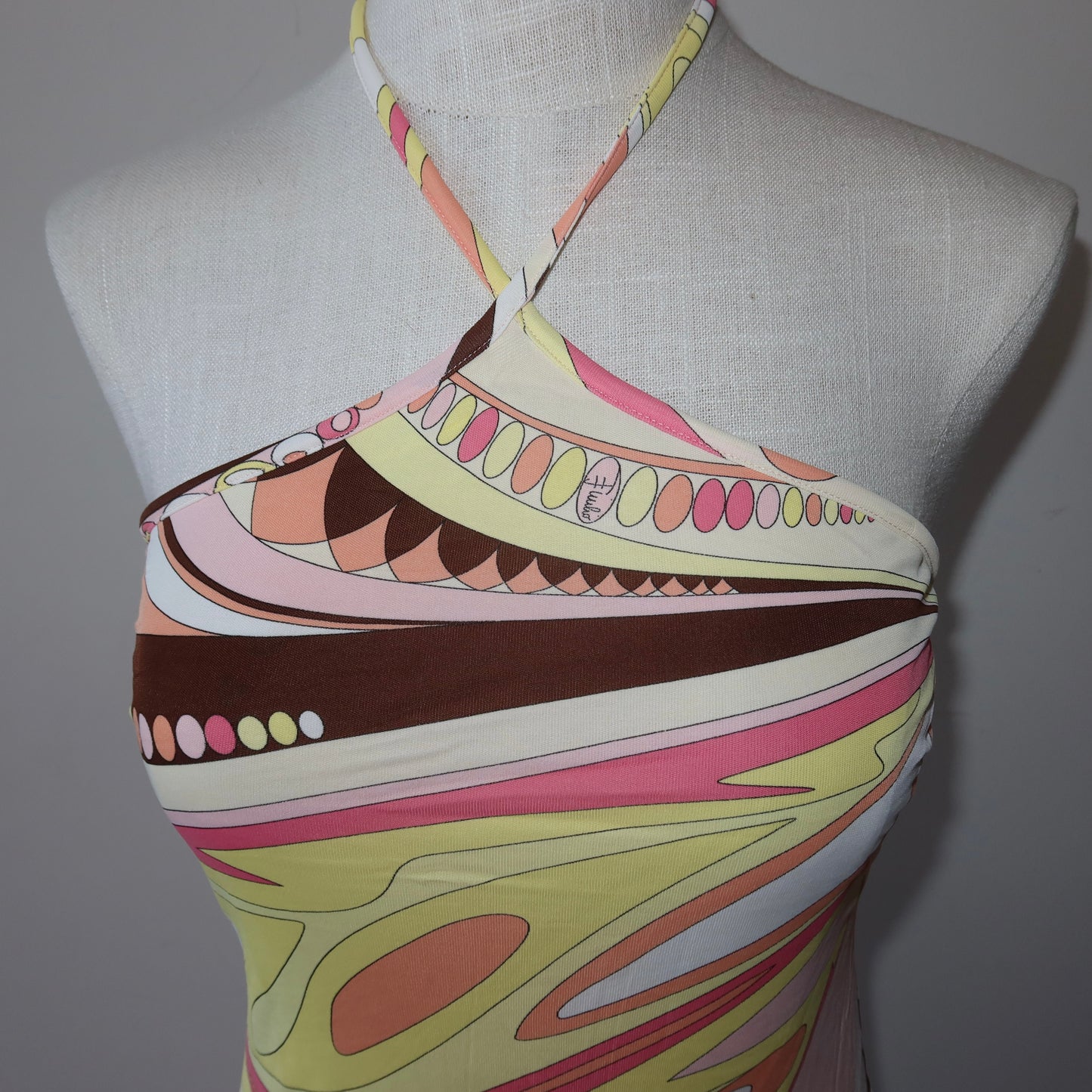 Emilio Pucci Halter Neck Dress