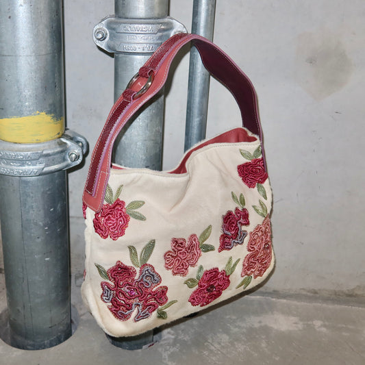 Vintage Italian Made Cowhide Bag