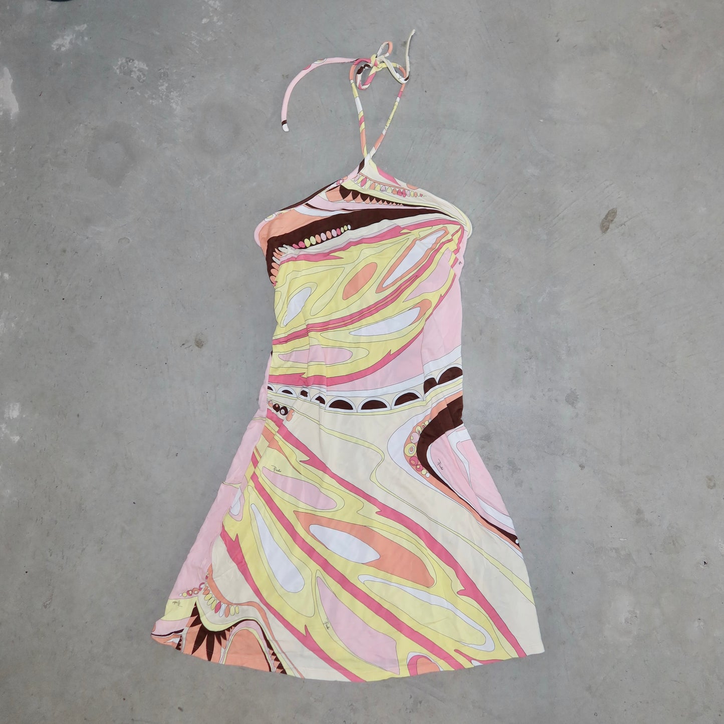 Emilio Pucci Halter Neck Dress