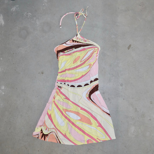 Emilio Pucci Halter Neck Dress