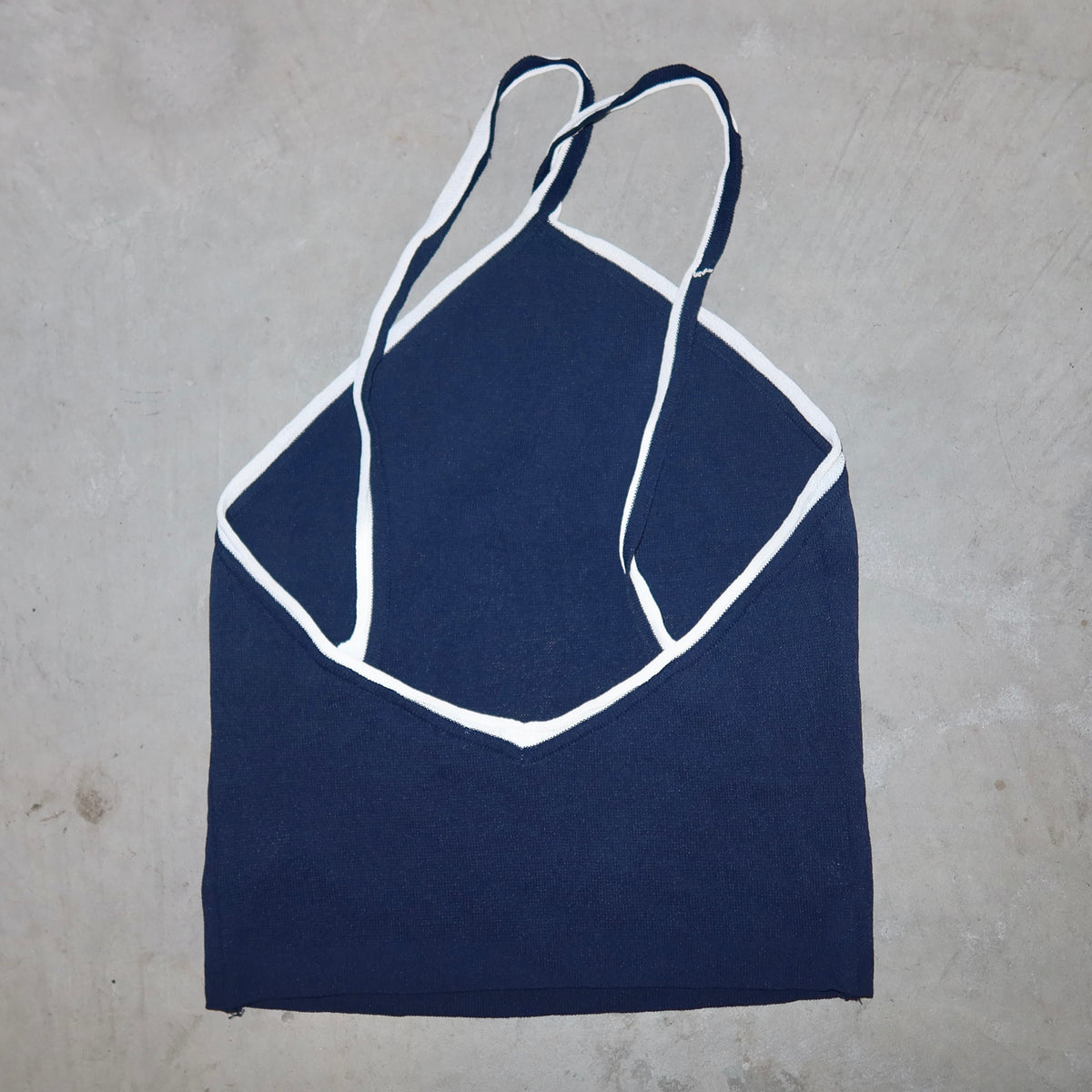 Anna Molinari Sailboat Knit Halter
