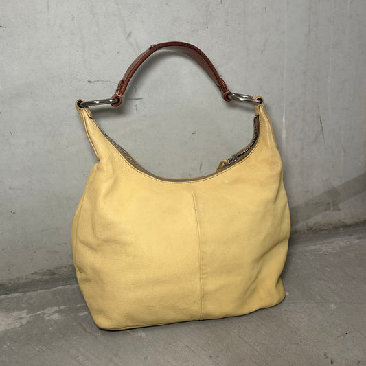Miu Miu Yellow Leather Bag