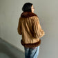 Vintage Mixed Real Fur Bomber