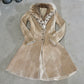Ermanno Scervino Shearling and Fur Coat