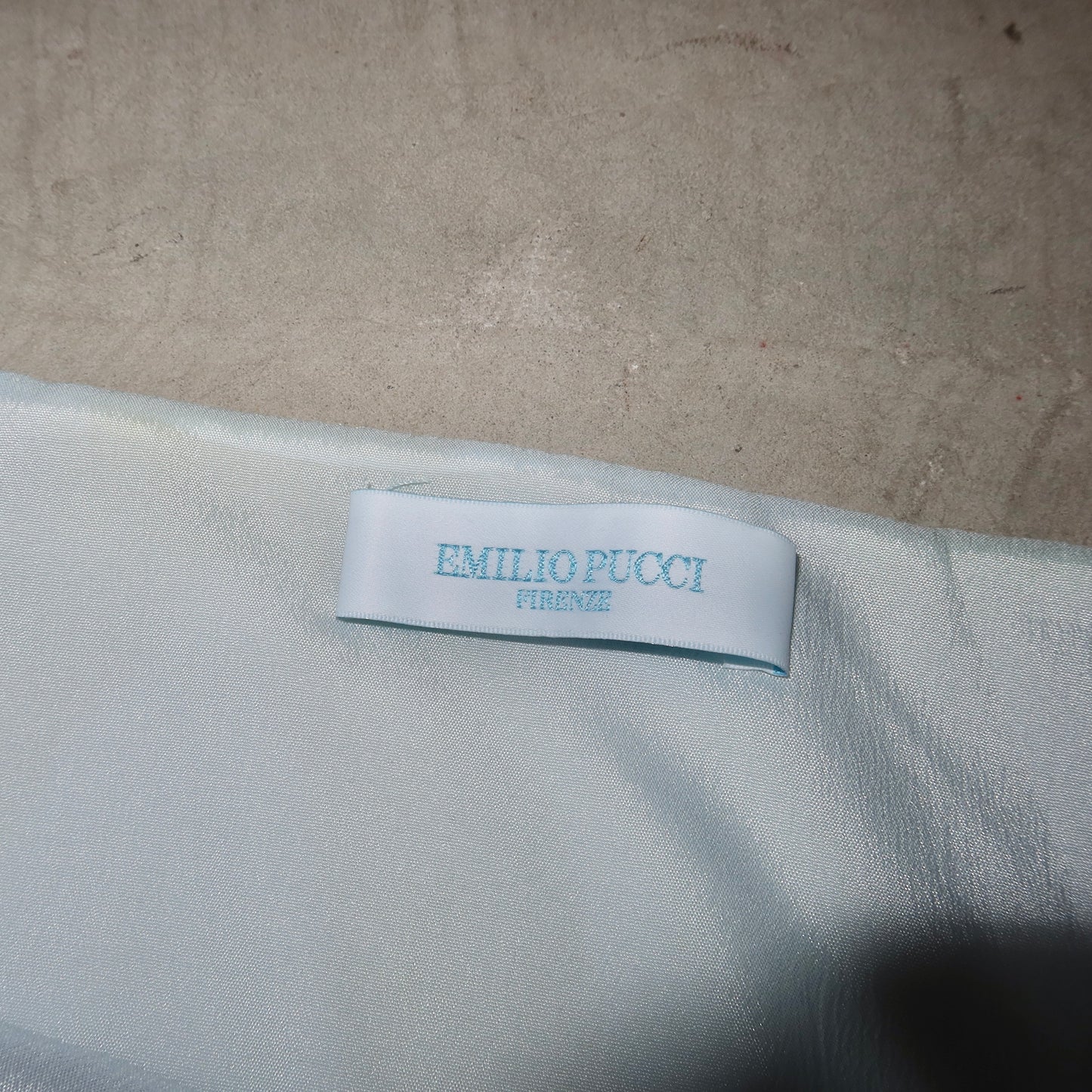Emilio Pucci Velour AW2004 Skirt
