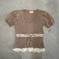 Blugirl Brown Knit Tee