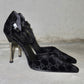 Gucci by Tom Ford Velvet Monogram Heels (36.5)