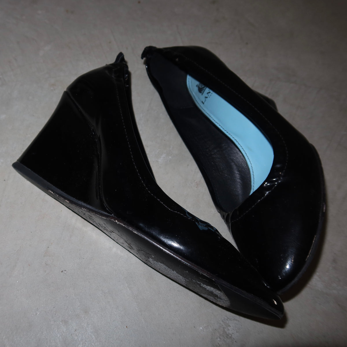 Lanvin Patent Wedges (39.5)