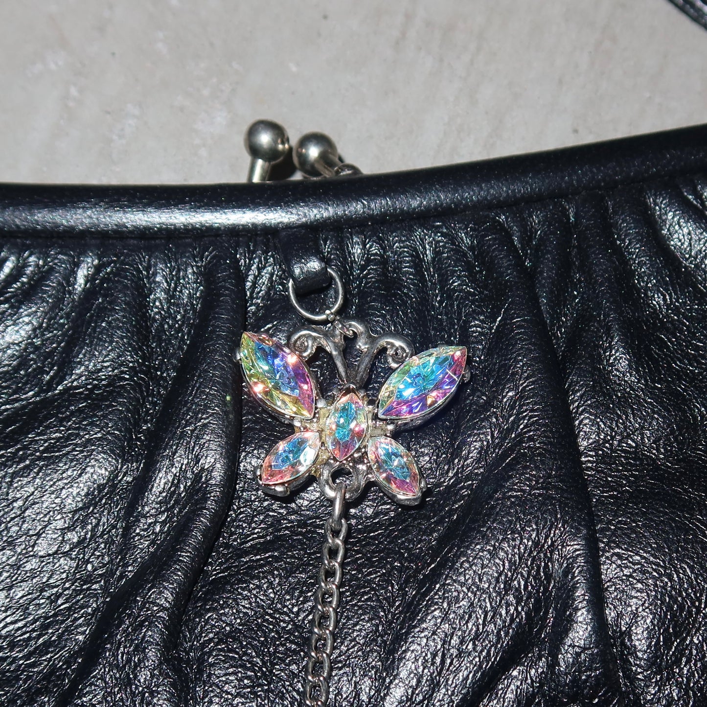 Anna Molinari Metallic Mini Bag