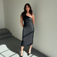 Chloé 2001 Slinky One Shoulder Dress