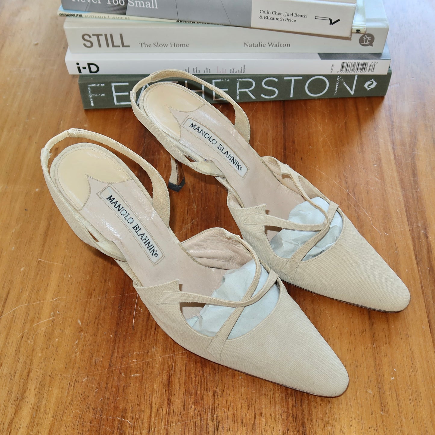 Manolo Blahnik Slingbacks (36.5)