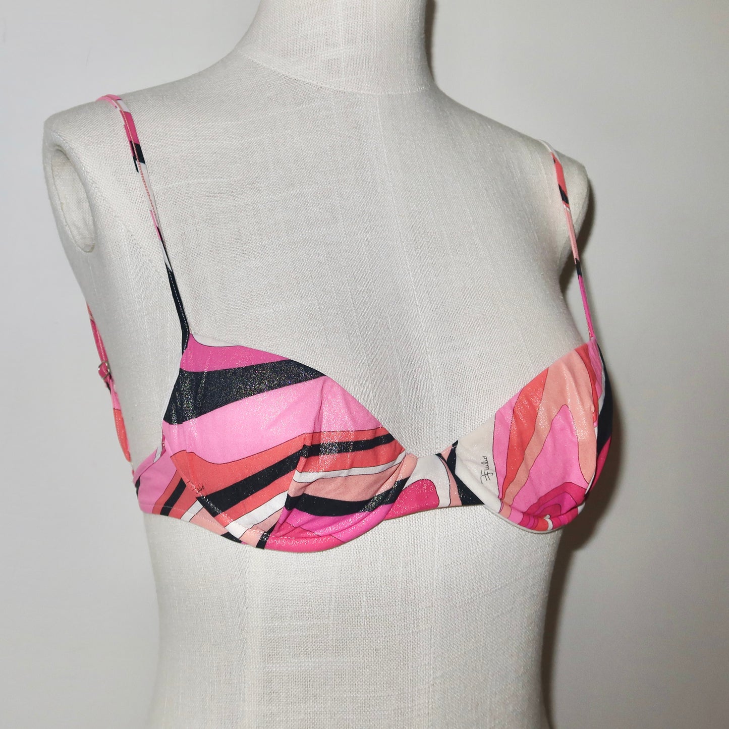 Emilio Pucci Glitter Printed Bikini