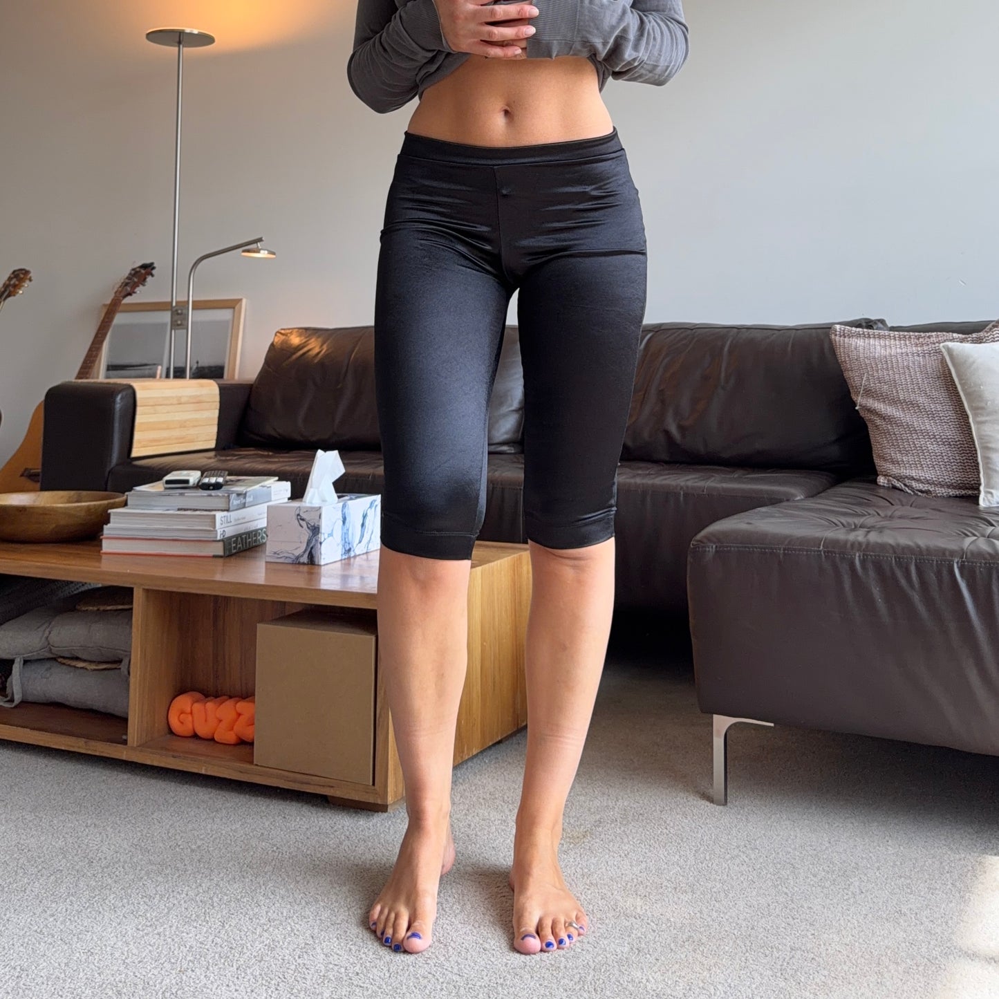 D&G Shiny Capris