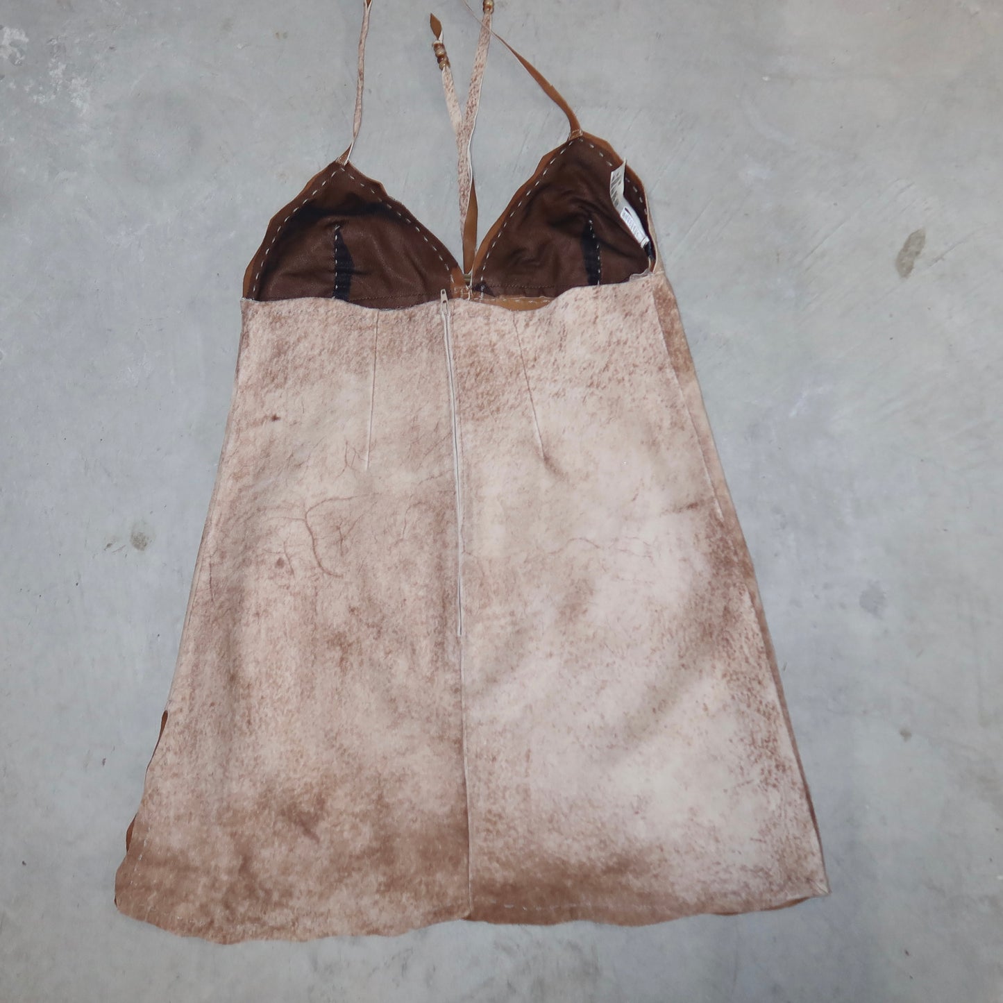 D&G SS2003 Suede Dress