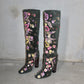 Emilio Pucci Embroidered Suede Boots (37)