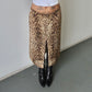 Chloé Resort 2016 Leopard Print Skirt