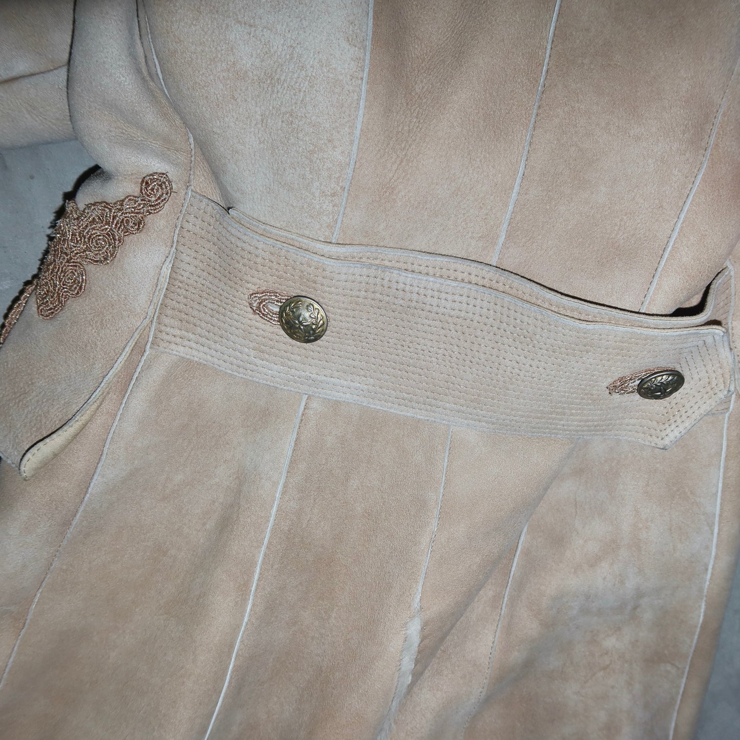 Ermanno Scervino Shearling and Fur Coat