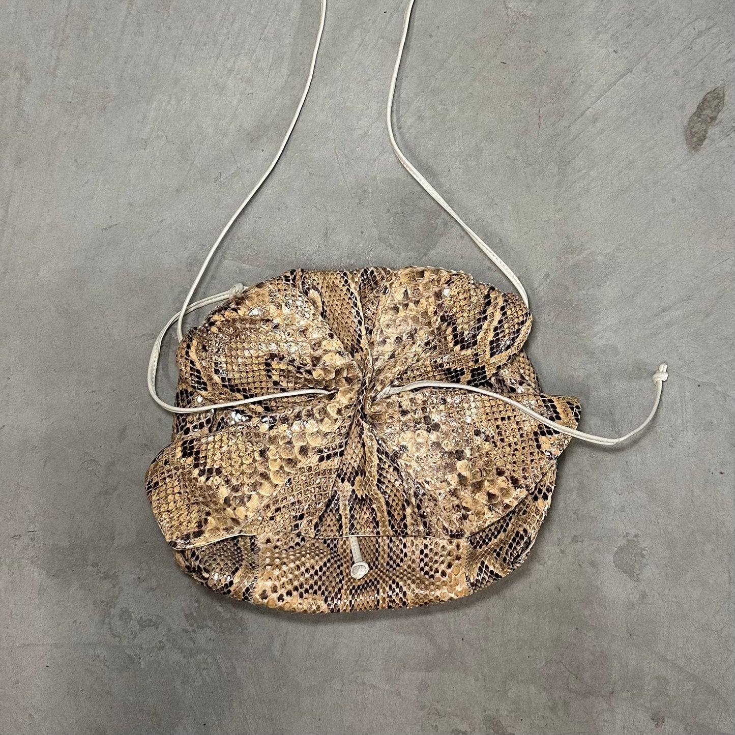 Vintage Snakeskin Crossbody