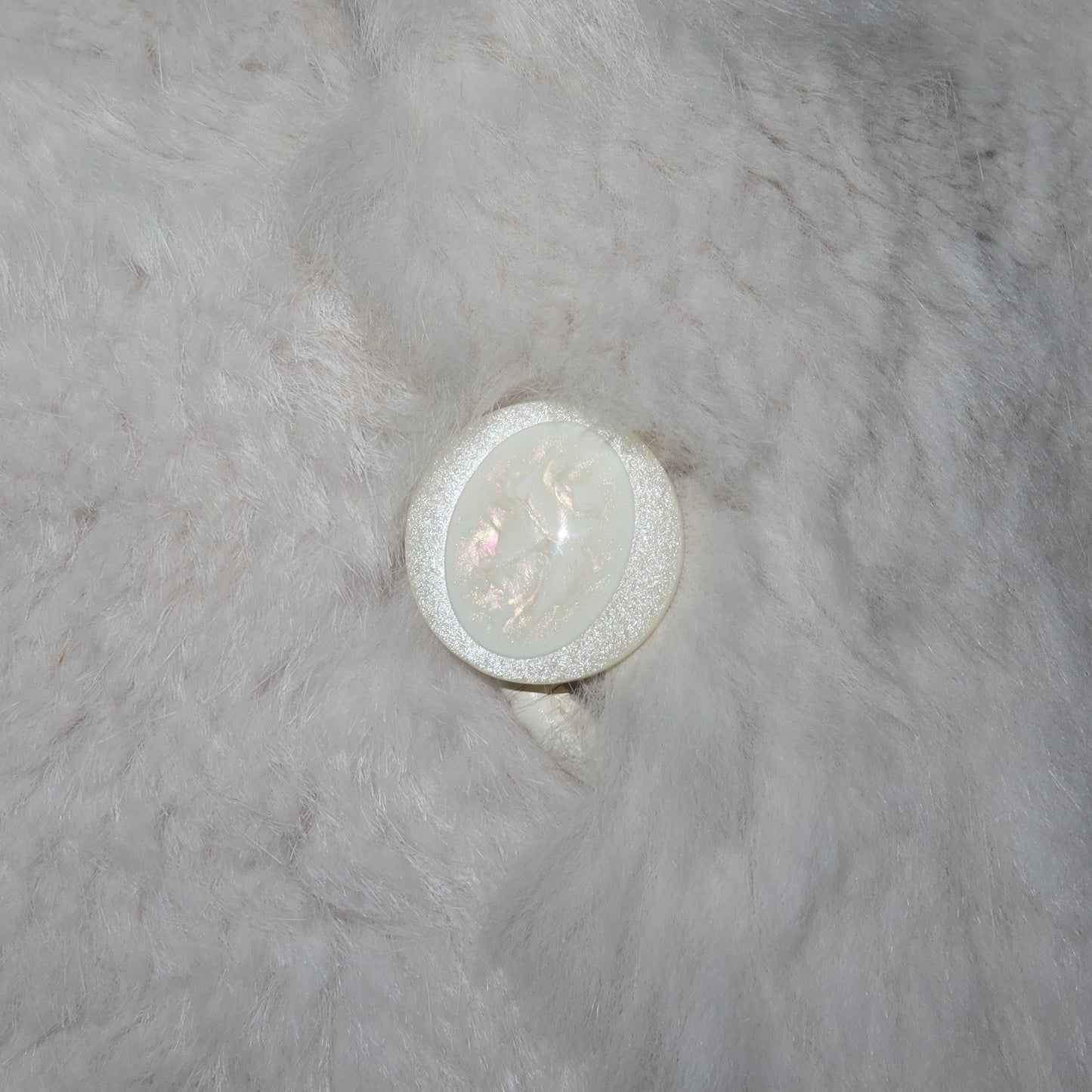 Vintage Gold Leather and Real Fur Reversible Jacket