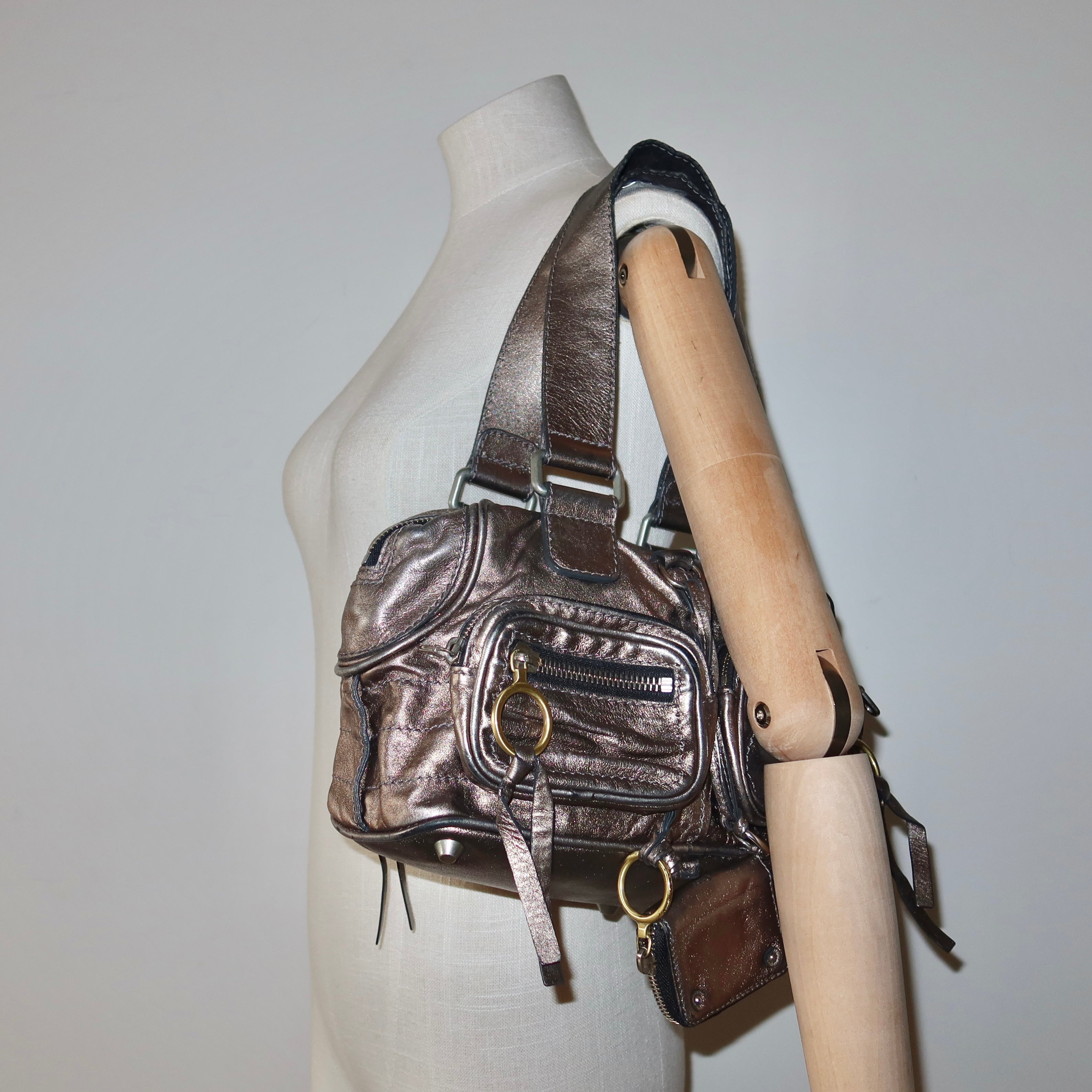 Chloé Metallic Betty Bag with Mini Pouch – Guzzi Archive