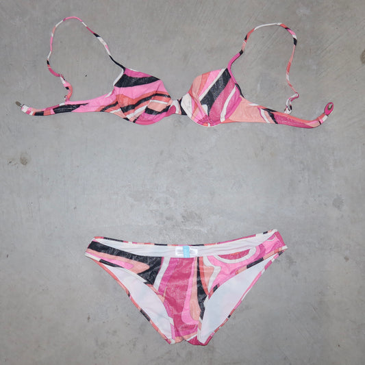 Emilio Pucci Glitter Printed Bikini