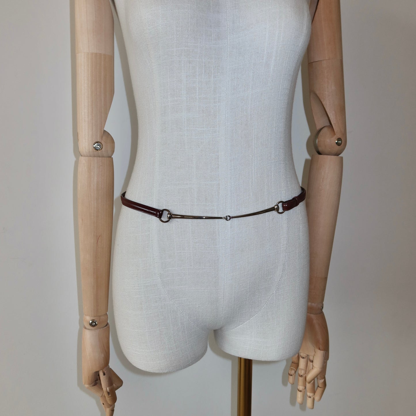 Gucci Brown Horsebit Belt