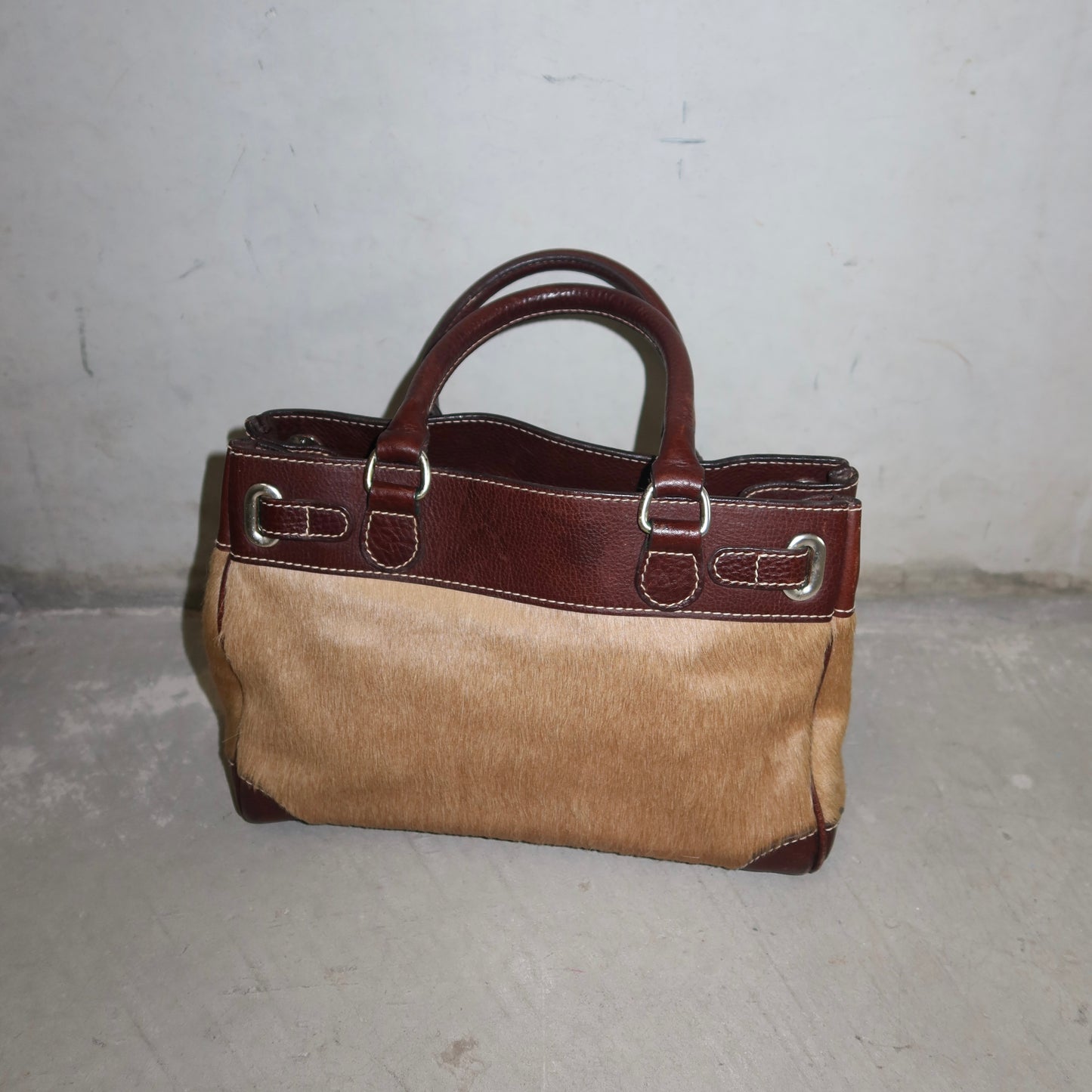 Ralph Lauren Cowhide Mini Tote