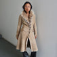 Ermanno Scervino Shearling and Fur Coat