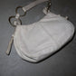 YSL White Saharienne Bag