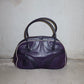 Prada SS2000 Purple Leather Bowling Bag
