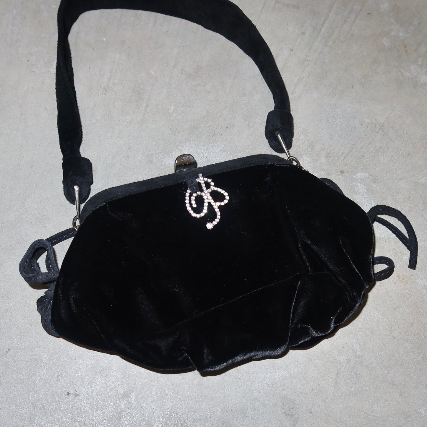 Anna Molinari Velvet Mini Bag