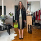 Marni Black Cowhide Coat