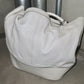 Jil Sander White Leather Tote