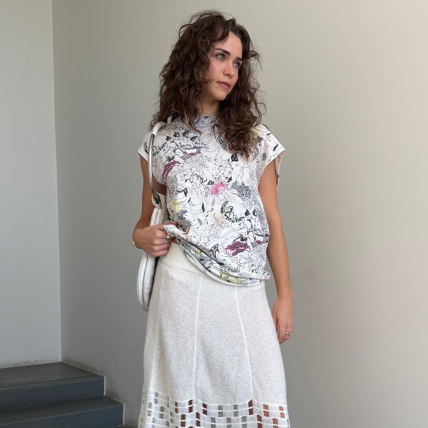 Chloé SS2002 Graphic Tee