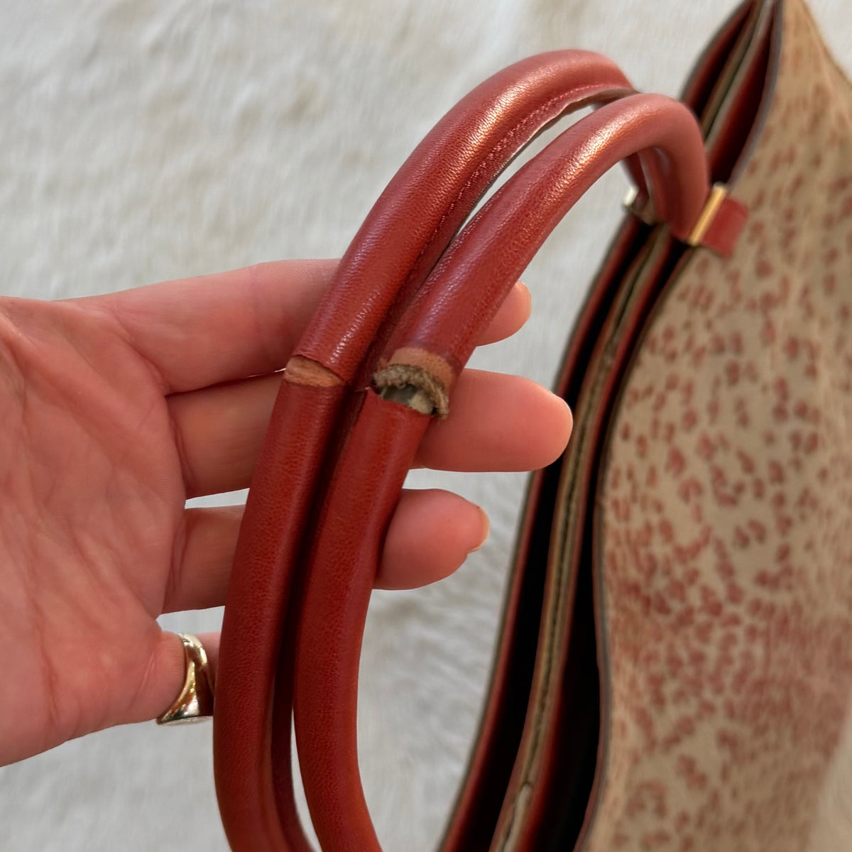 Bottega Veneta SS2000 XL Leopard Bag