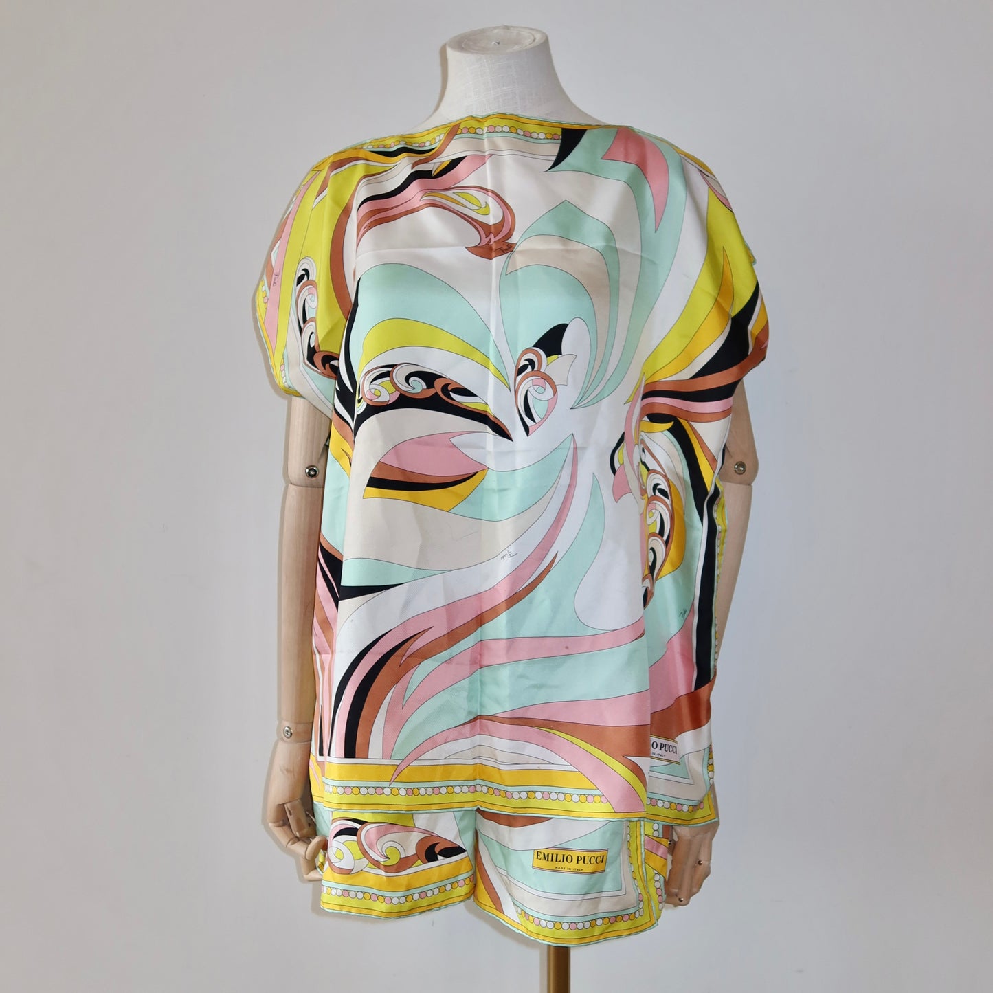 Emilio Pucci Silk Scarf Top