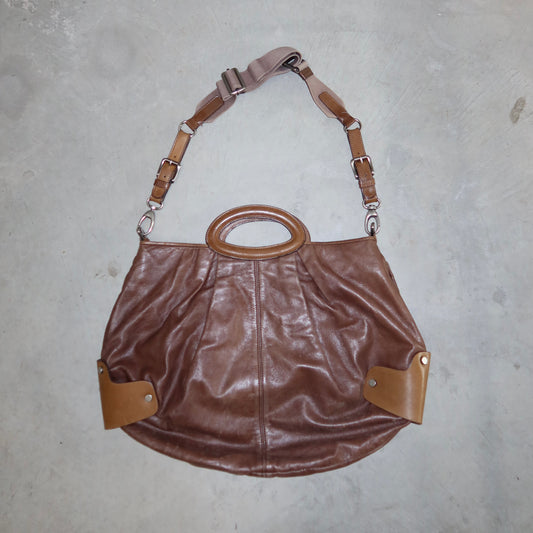 Marni SS2007 Brown Leather Multiway Bag