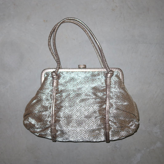 Bottega Veneta Metallic Shoulder Bag