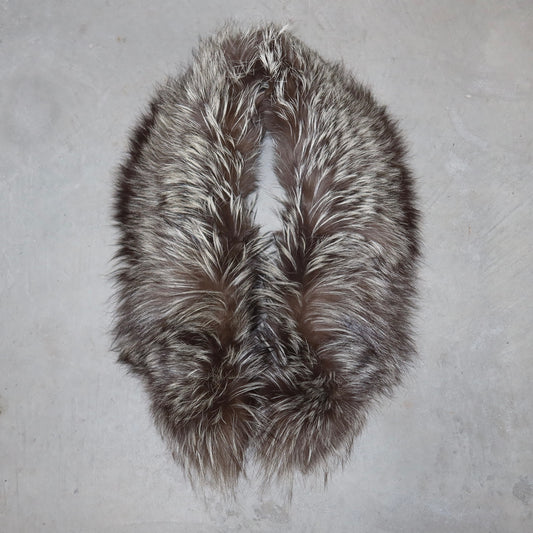 Vintage Silver Fox Fur Stole