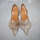 Burberry Real Fur Kitten Heels (37)