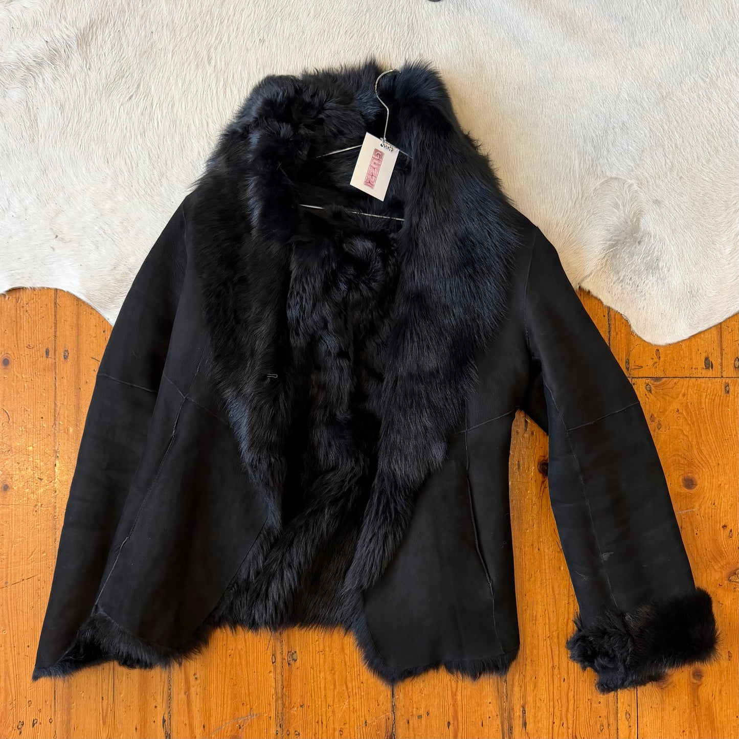 DKNY Shearling Coat