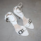 Dior by Galliano White Heels (39)
