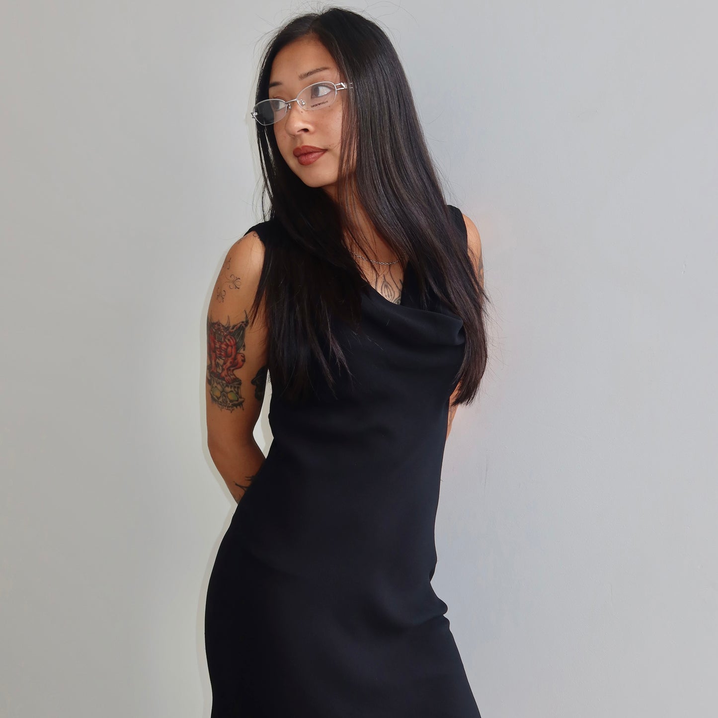 Yves Saint Laurent 1994 Silk Dress